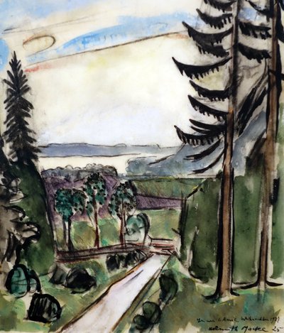 Forest Path by Helmuth Macke